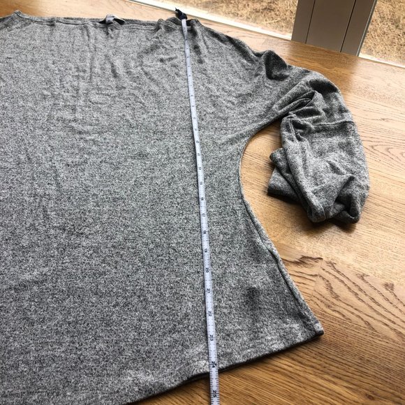 Stella & Dot Maette Ren Slouchy Knit Top Gray Size XL - Picture 10 of 11